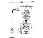 Frigidaire FDB874RCS0 pump and motor diagram