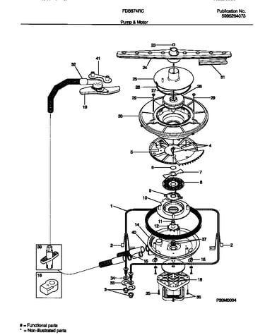 Pump and motor