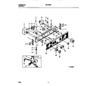 Frigidaire MLCE52RCT1 console and controls diagram