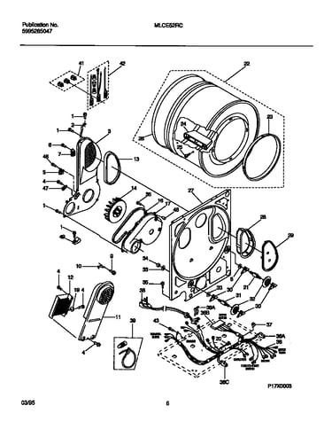 Dryer-cabinet, drum, heater
