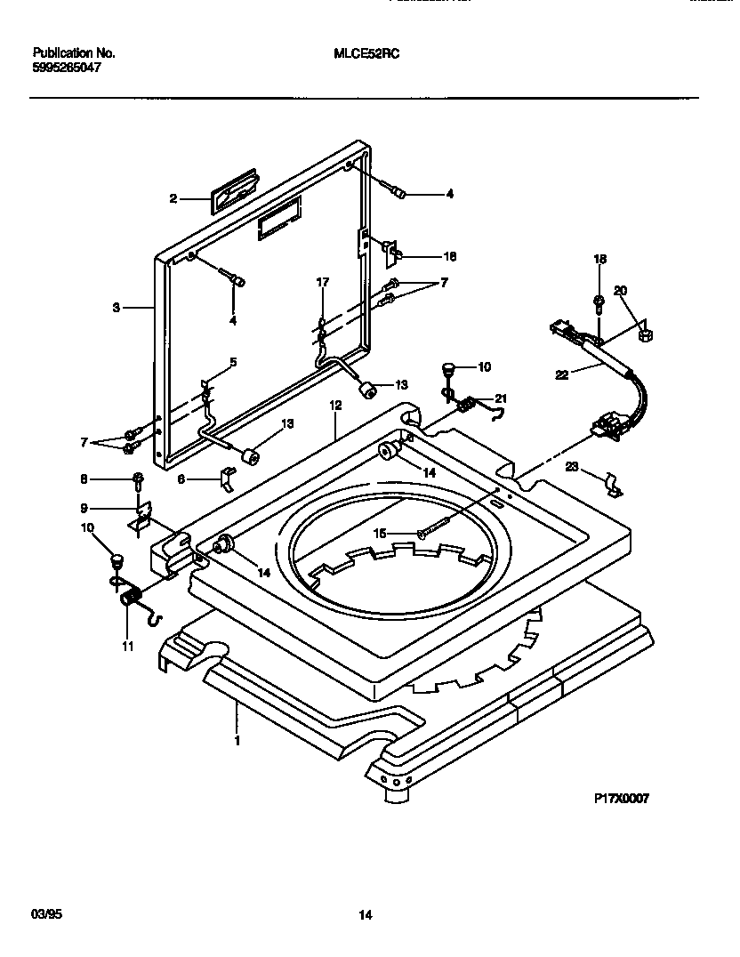 WASHER-TOP PANEL