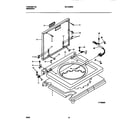 Frigidaire MLCE52RCT1 washer-top panel diagram