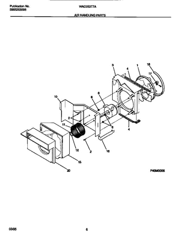 Air handling parts