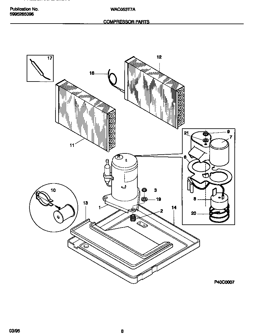 Compressor parts