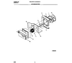 White-Westinghouse WAC083W7A1 air handling parts diagram
