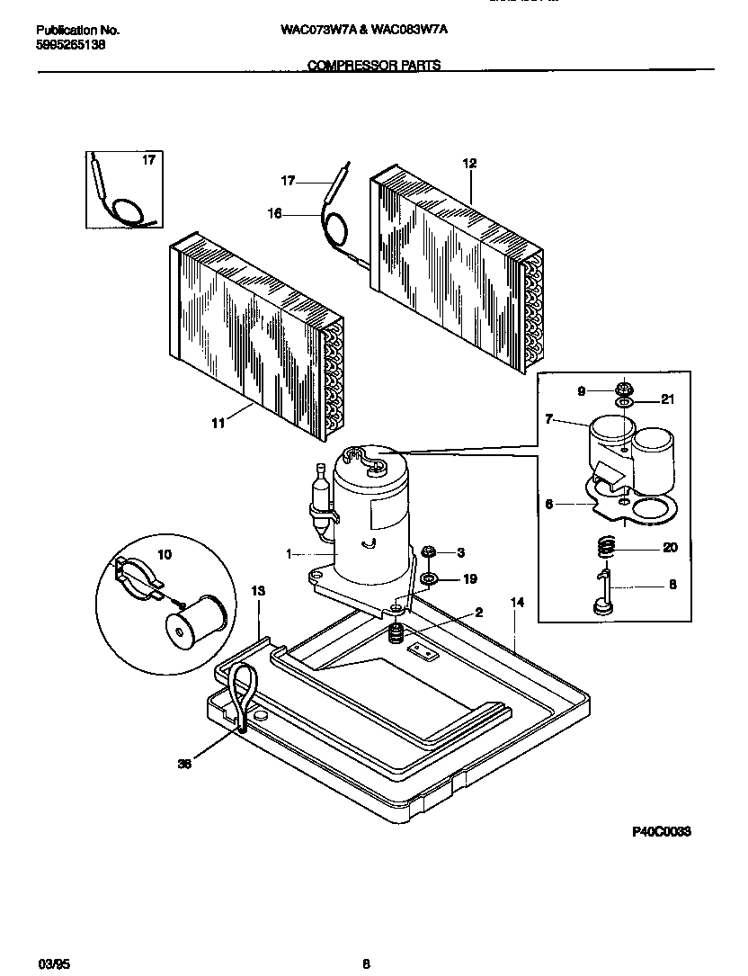 Compressor parts