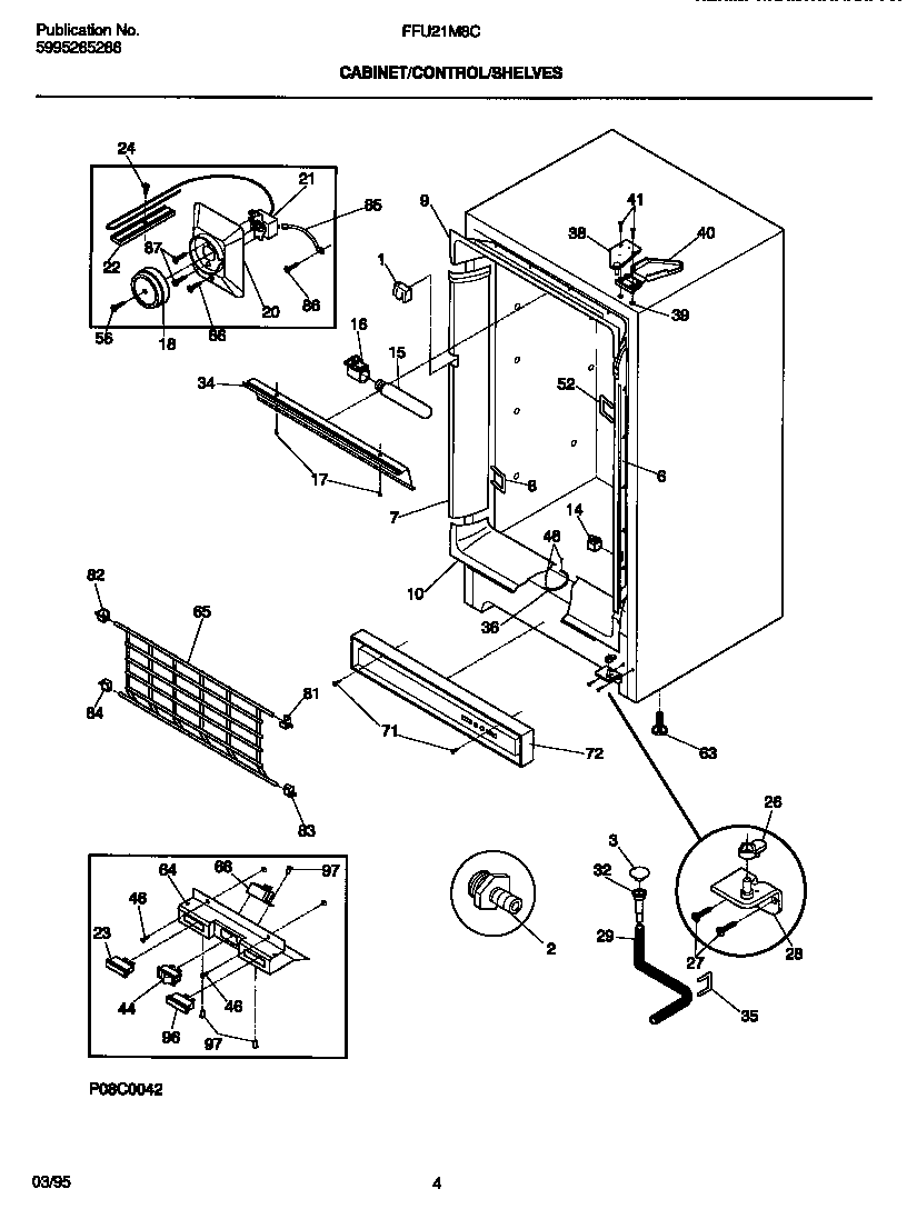 Cabinet/control/shelves