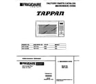 Tappan TMT114U1W0 front cover diagram