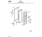 Universal/Multiflex (Frigidaire) MRS19BRAD2 refrigerator door diagram