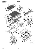 Shelves, controls, divider, mullion