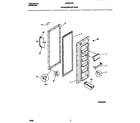 Universal/Multiflex (Frigidaire) MRS20HRAW4 refrigerator door diagram