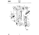 Universal/Multiflex (Frigidaire) MRS20HRAW4 cabinet diagram