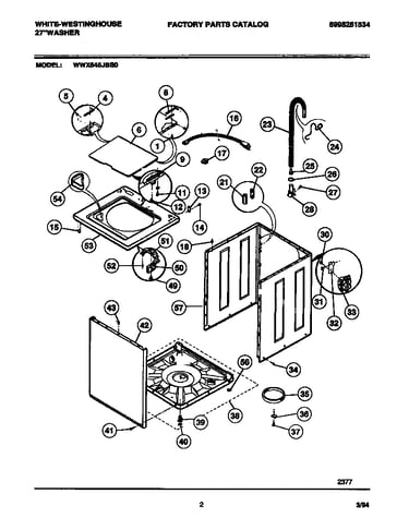Cabinet, top panel, base