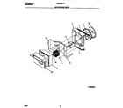 White-Westinghouse WAC086T7A2 air handling parts diagram