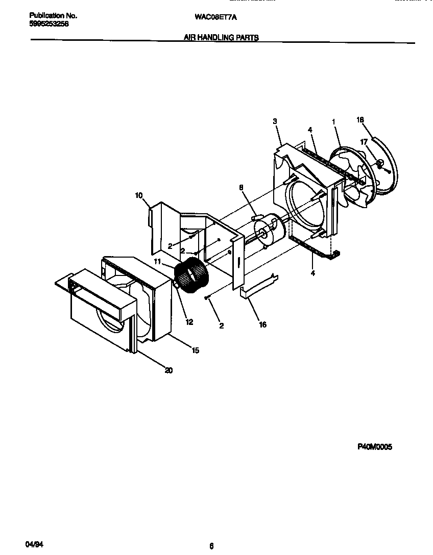 Air handling parts