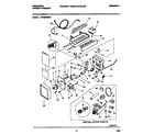 Frigidaire FFU20F6BW1 ice maker components and install. parts diagram