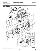 Ice maker components and install. parts