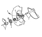 Tappan TDB662RBR0 detergent cup dispenser diagram