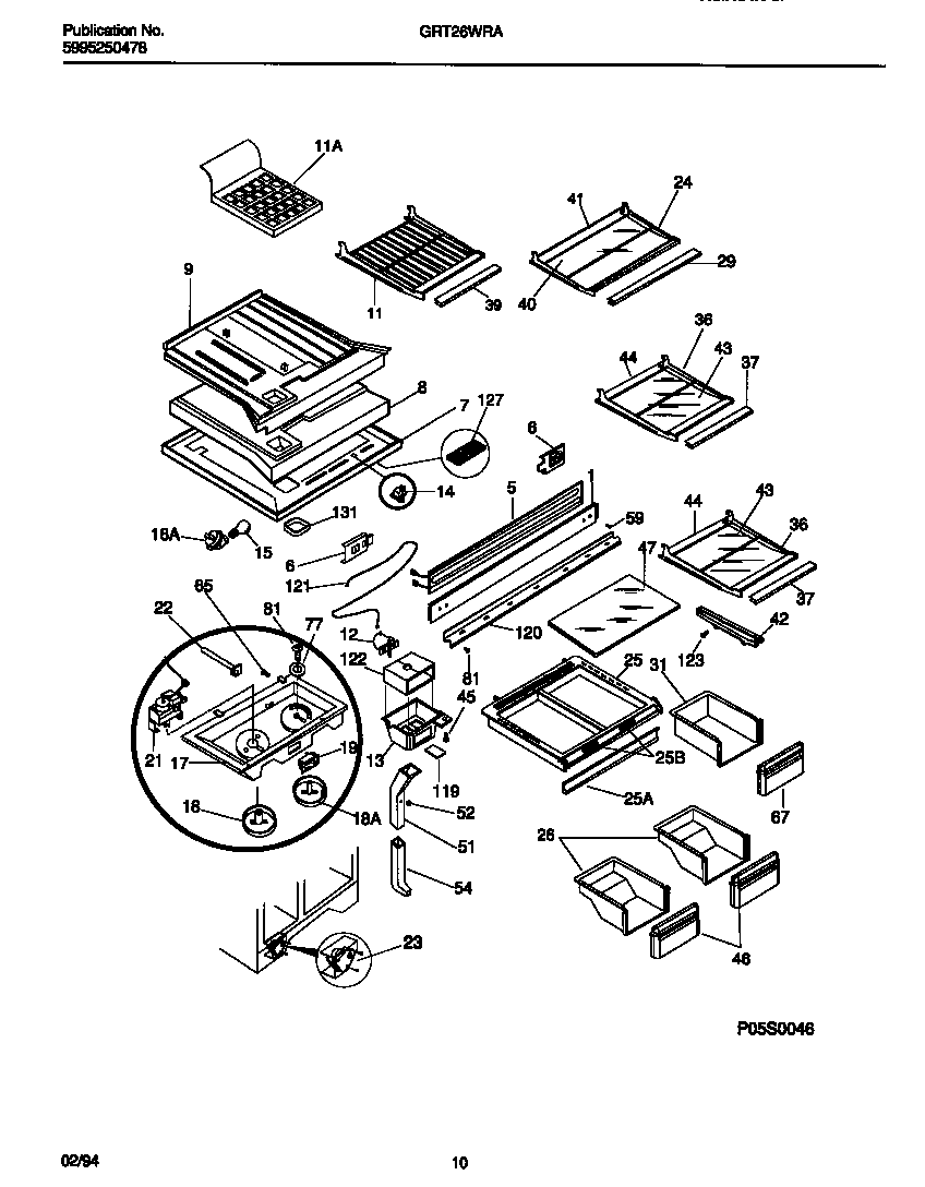 SHELVES, CONTROLS, DIVIDER, MULLION