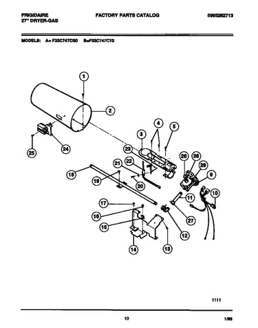 Gas valve, burner assembly, sensor
