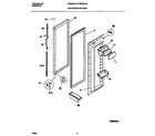 Frigidaire FRS22XHAB2 refrigerator door diagram