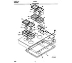Frigidaire FGC3X8XCTA cooktop parts diagram