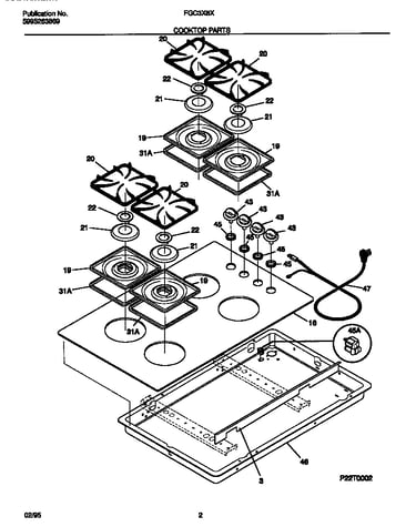 Cooktop parts