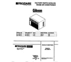 Gibson GAL108W1A2 front cover diagram