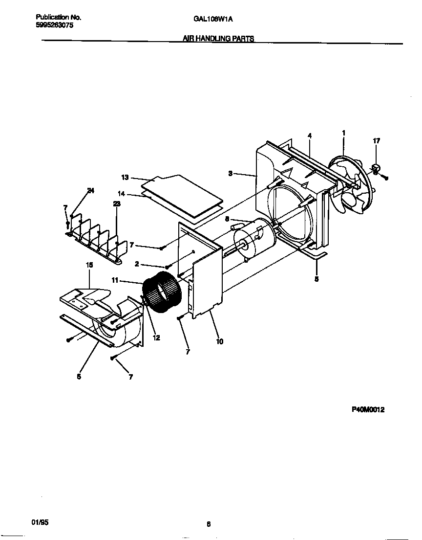 Air handling parts