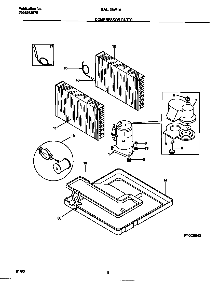 Compressor parts