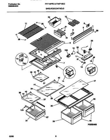 Shelves/controls
