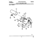 Frigidaire FDG216RBS1 gas valve, burner assembly, sensor diagram
