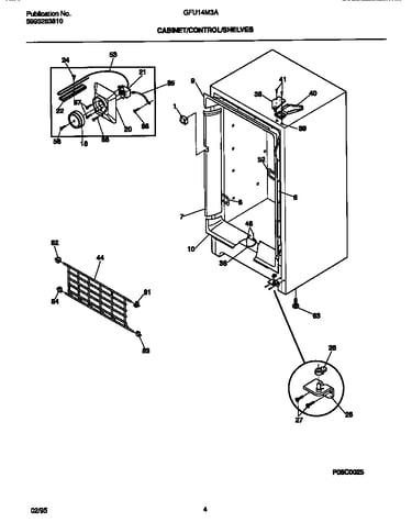 Cabinet/control/shelves