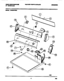 Console, controls, top panel
