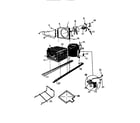 White-Westinghouse FR017RRW2 cooling system diagram