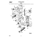 White-Westinghouse WRS24WRBW1 cabinet diagram