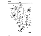 Frigidaire FRS22WHBD1 cabinet diagram