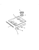 Cooktop, knobs