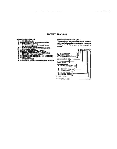 Product features