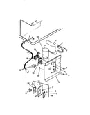 Controls, capacitors, cord ("aaa" cabinet models)