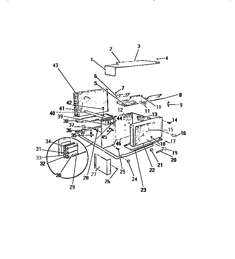 EVAPORATOR, CONDENSER ("DD" CABINET MODELS)