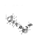 Shroud, scroll, blower motor ("b" cabinet models)