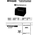 White-Westinghouse WAC053T7A5 room air conditioner diagram
