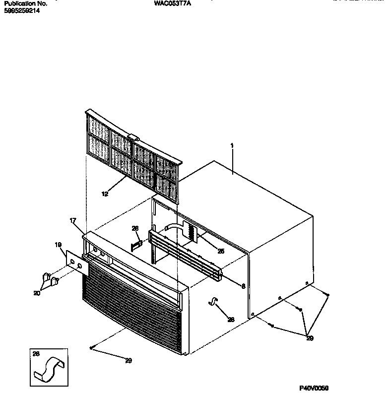 Cabinet front and wrapper