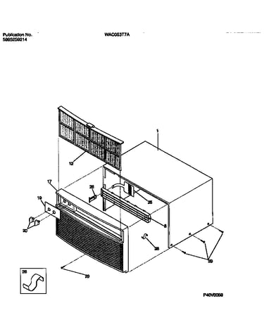Cabinet front and wrapper