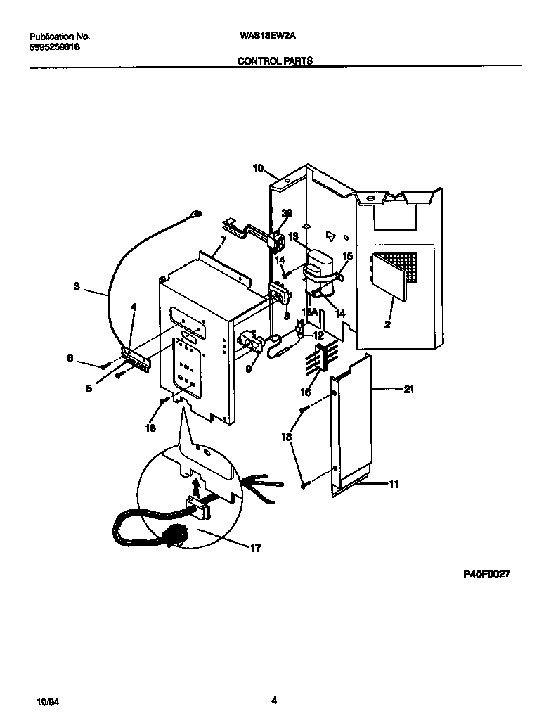 Control parts