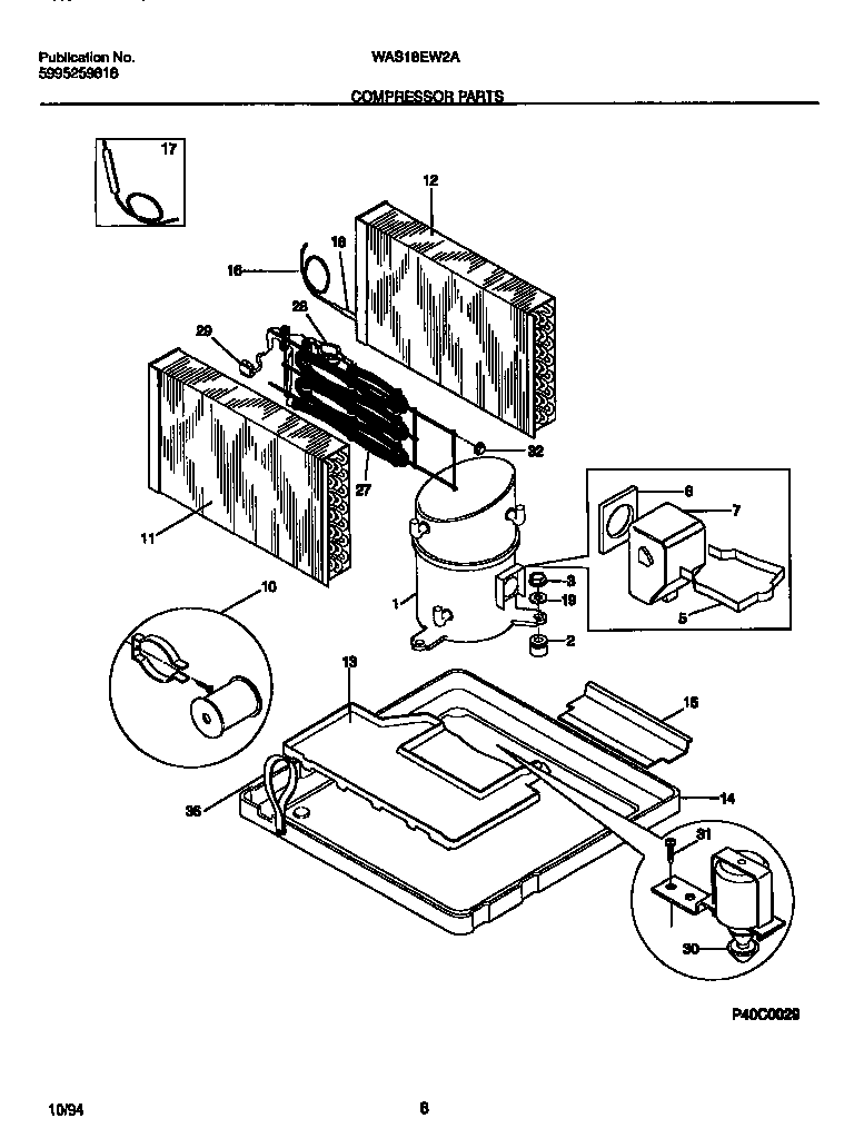 Compressor parts