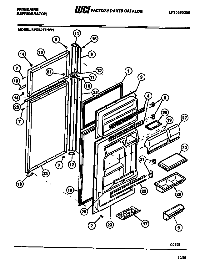 FOOD & FREEZER DOORS