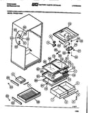 Food compartment, shelves, moulding