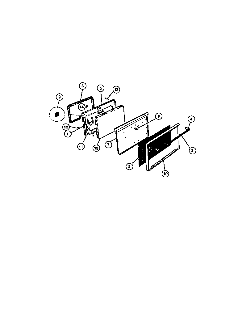 Oven door